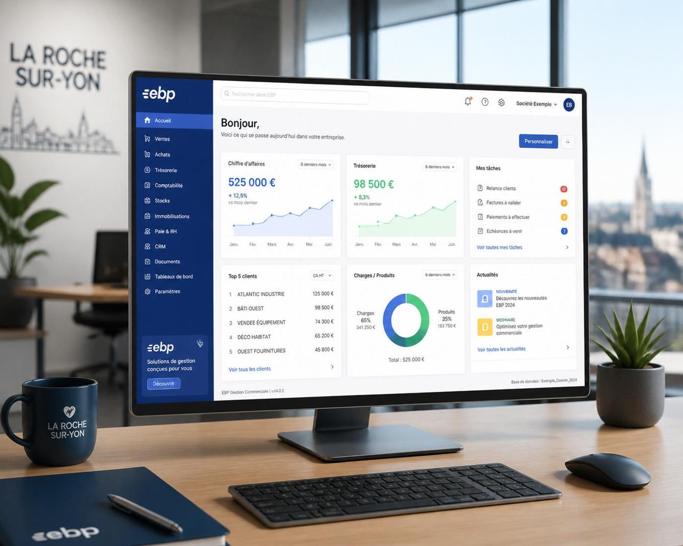 découvrez les solutions ebp adaptées à la roche-sur-yon pour une gestion efficace de votre entreprise. simplifiez votre comptabilité, facturation et gestion commerciale avec nos logiciels performants.