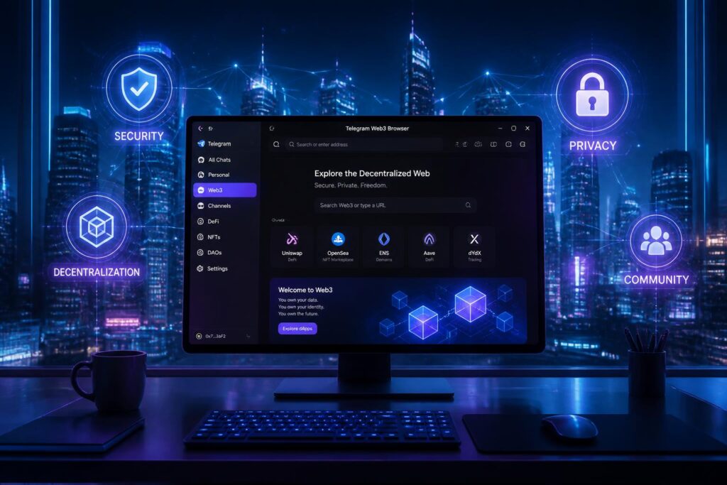 découvrez telegram web3, un navigateur décentralisé innovant qui promet de transformer internet en offrant plus de sécurité, de confidentialité et de contrôle aux utilisateurs.
