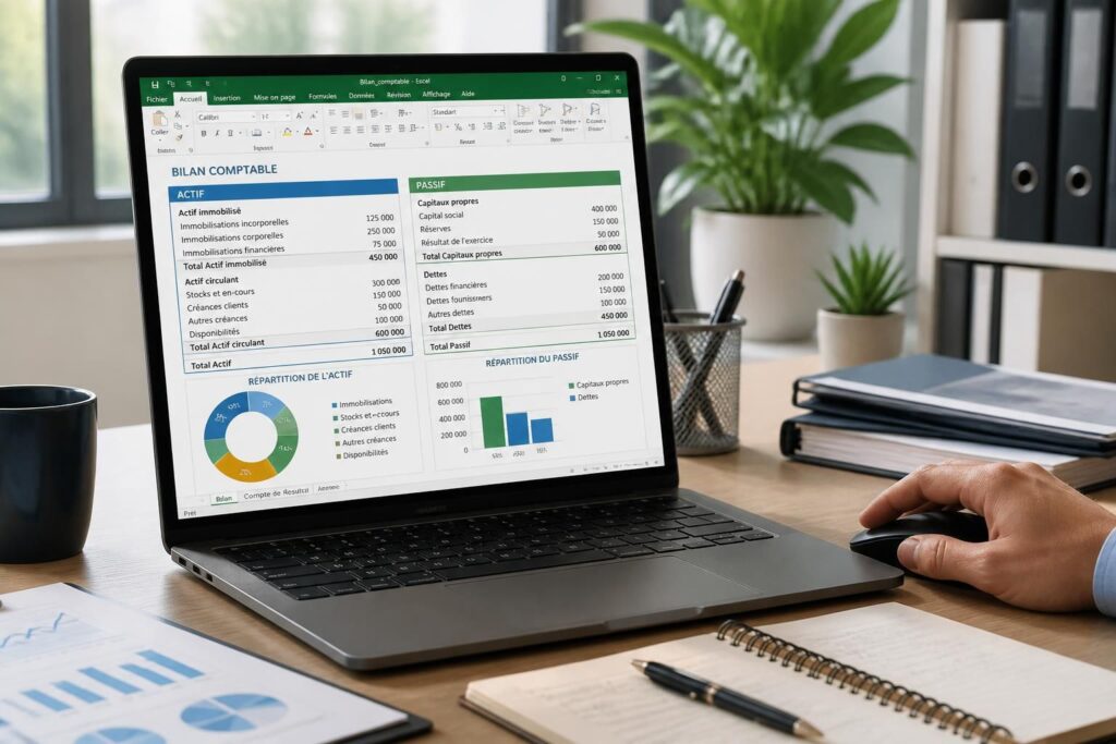 découvrez comment réaliser un bilan comptable clair et précis sur excel pour optimiser vos états financiers rapidement et facilement en quelques clics.