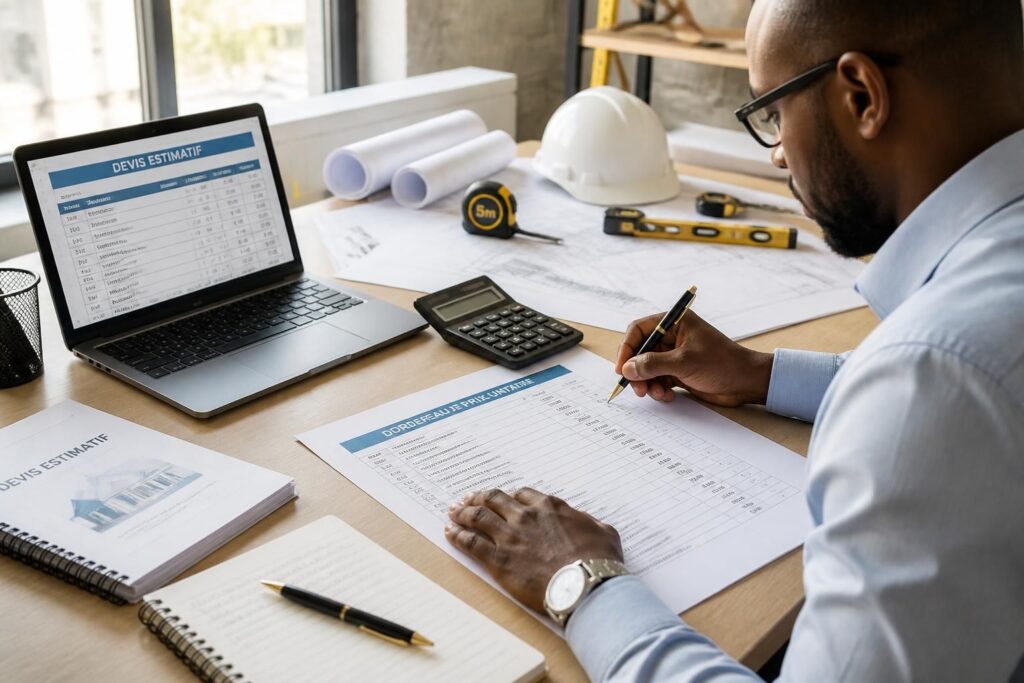 découvrez comment optimiser vos devis en travaux immobiliers grâce au bordereau de prix unitaire, un outil clé pour une estimation précise et transparente.