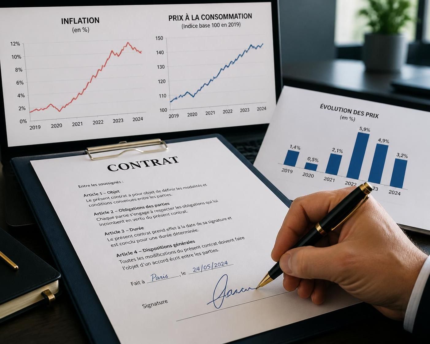 découvrez comment utiliser la formule de révision de prix pour protéger vos contrats contre l'inflation et garantir l'équilibre financier de vos accords.