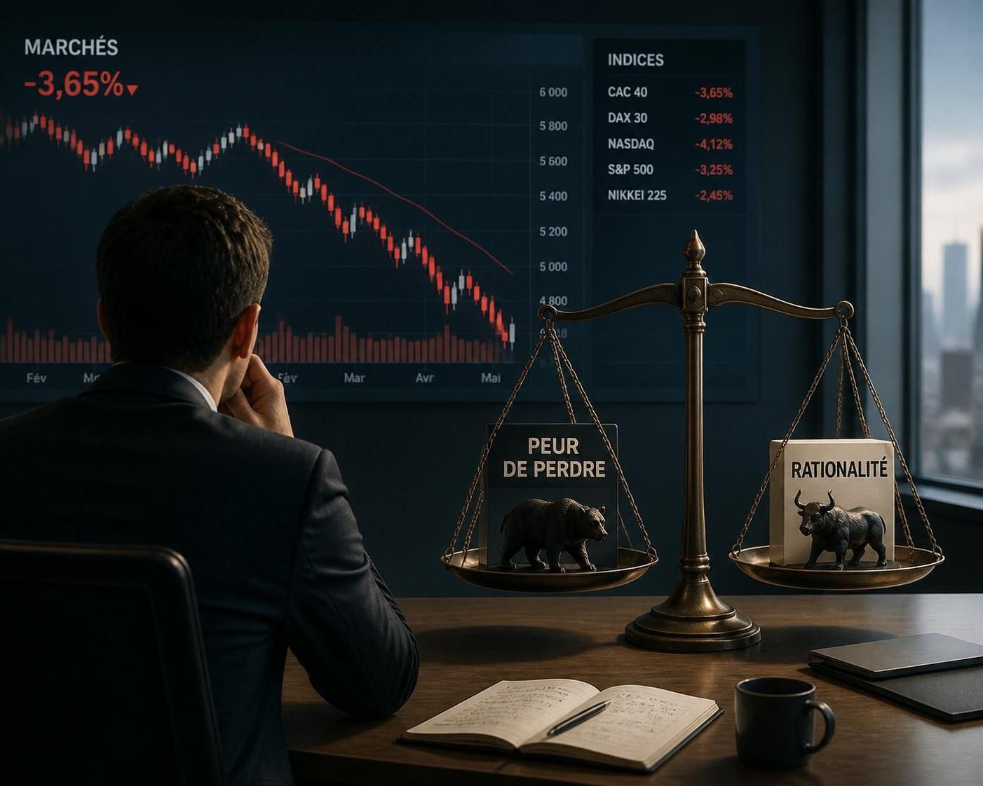 découvrez comment l'aversion à la perte influence vos décisions financières quotidiennes et apprenez à mieux gérer cette peur pour optimiser vos choix économiques.