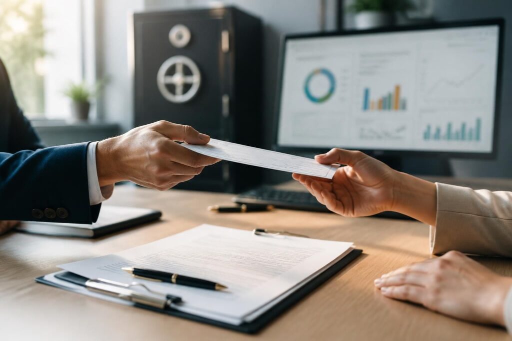 découvrez comment sécuriser vos transactions en comprenant le bon pour acquit des sommes sous réserve d'encaissement et éviter les risques liés au paiement.