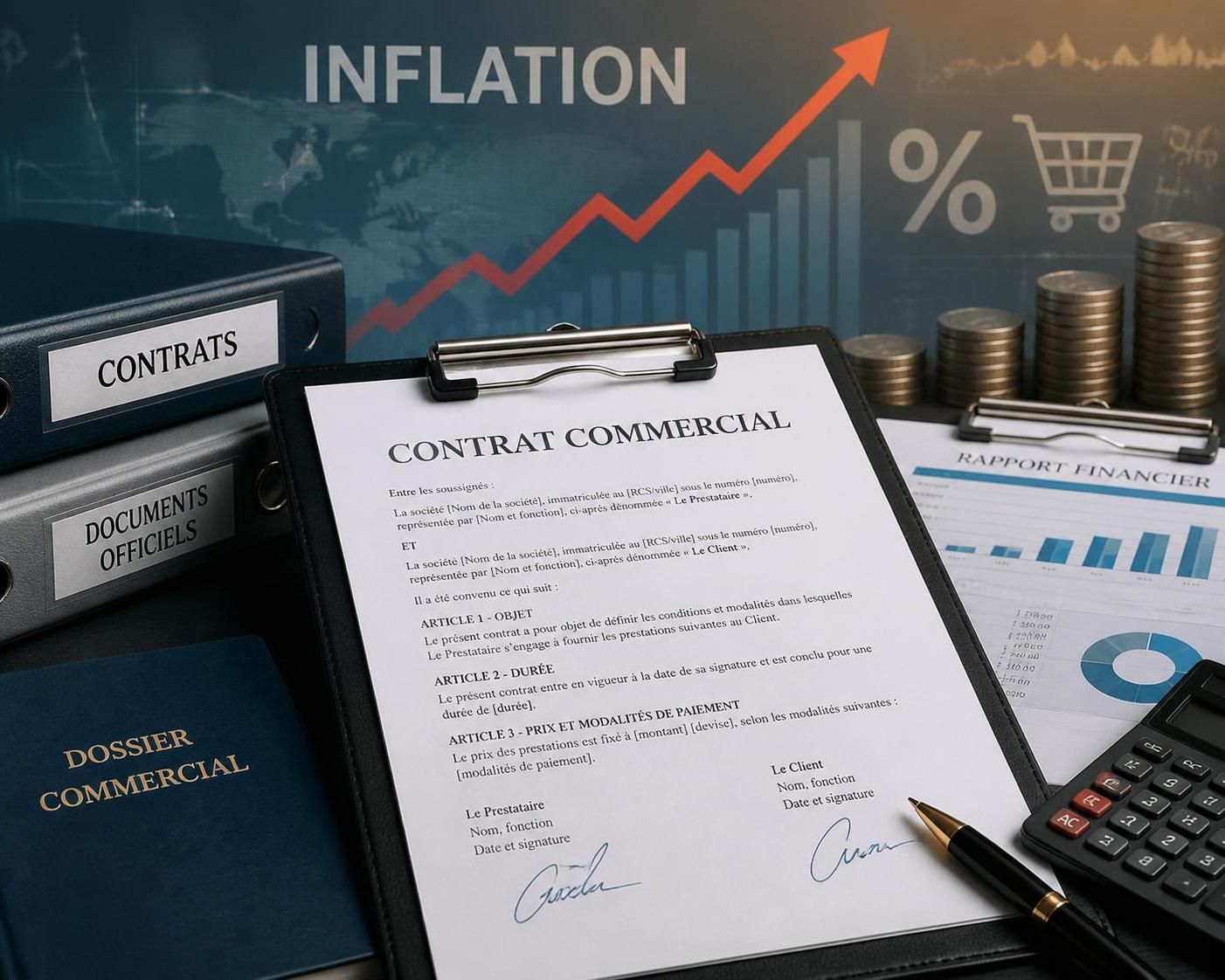 découvrez comment sécuriser vos contrats face à l'inflation grâce à l'indice de révision de prix et protégez vos affaires des fluctuations économiques.