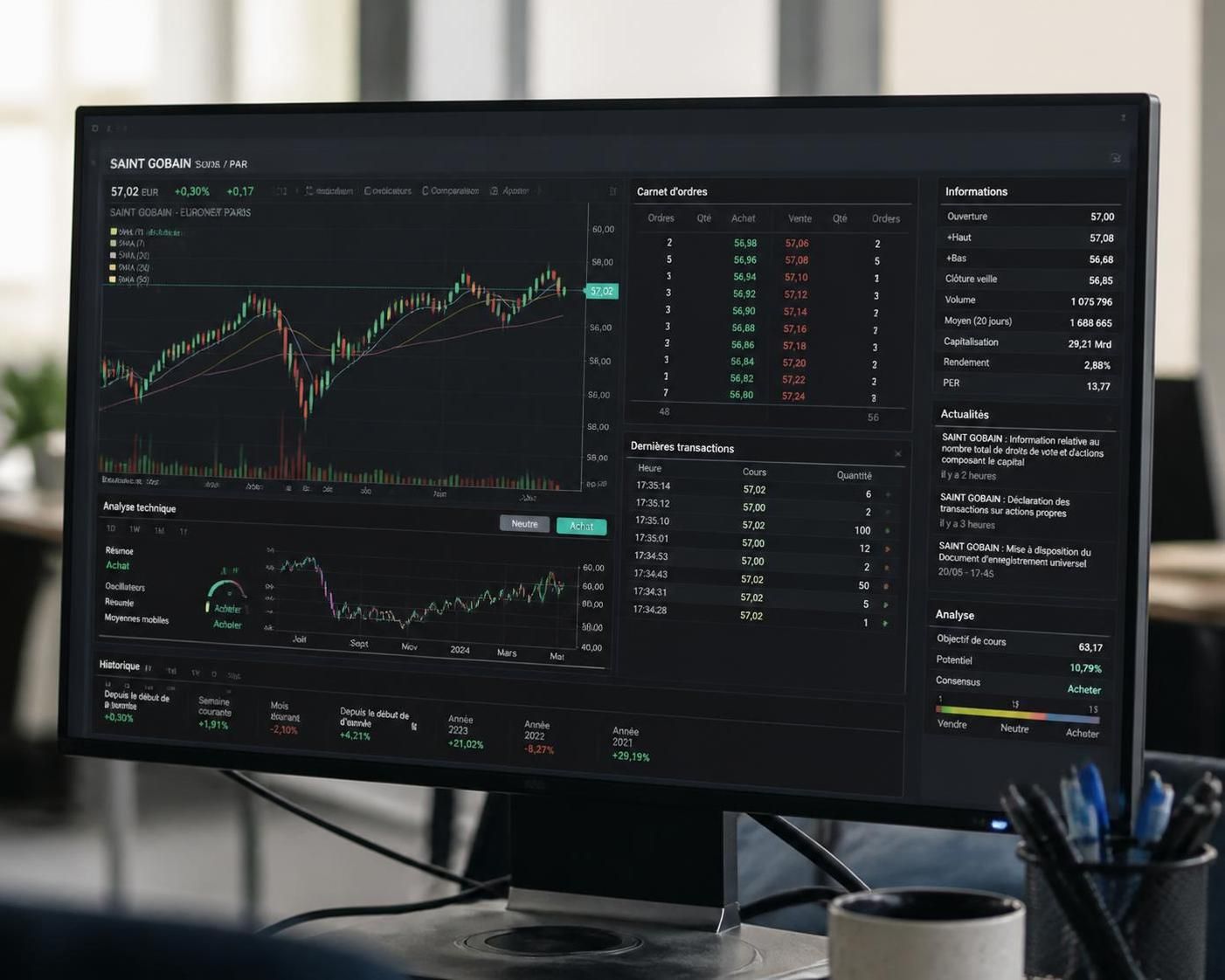 découvrez les opportunités d'investissement offertes par bourse direct et saint-gobain, et comment maximiser votre portefeuille avec ces acteurs clés du marché.