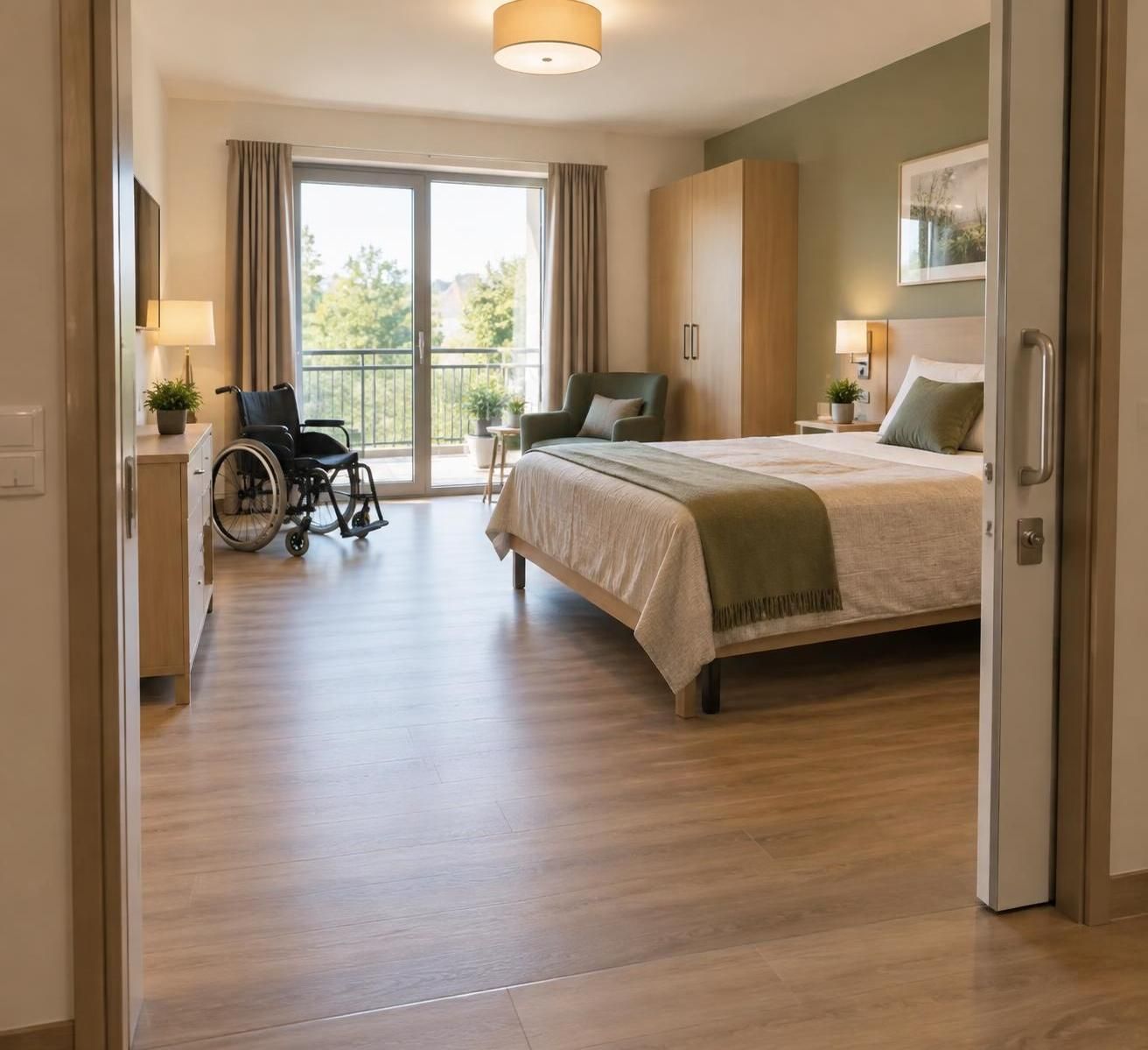 découvrez les dimensions à prévoir pour une chambre pmr : espace de circulation, aire de rotation et accès au lit, pour garantir confort et sécurité.