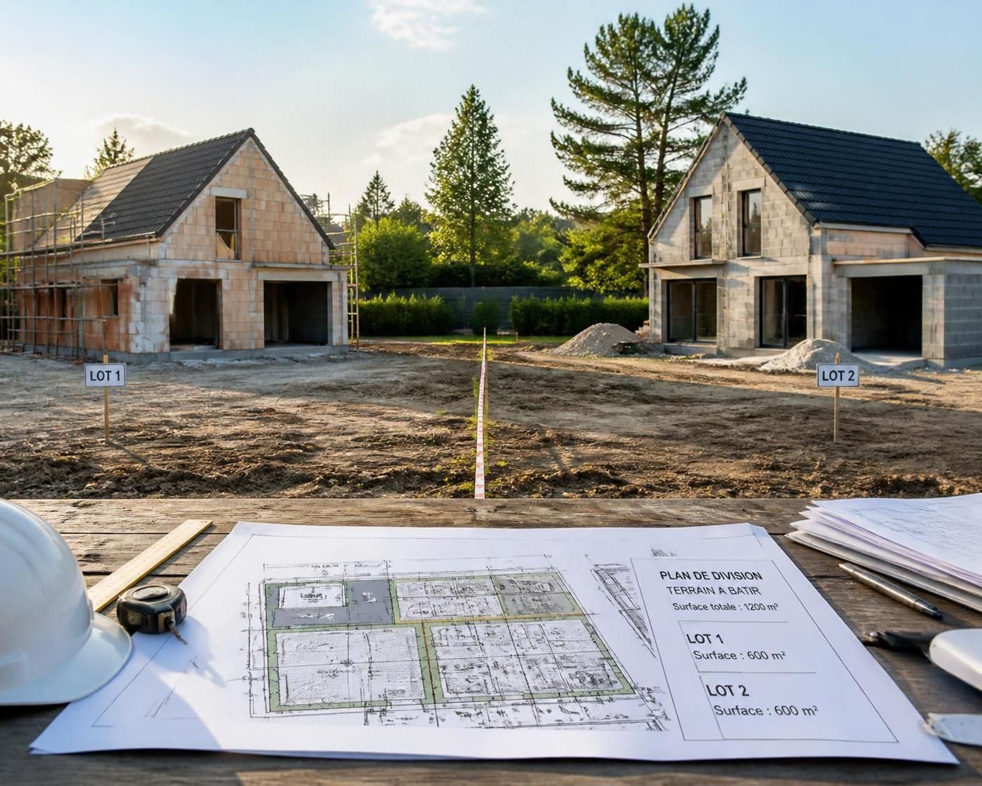 découvrez comment utiliser un permis de construire valant division pour bâtir deux maisons individuelles sur un même terrain, les démarches à suivre et les règles à respecter.