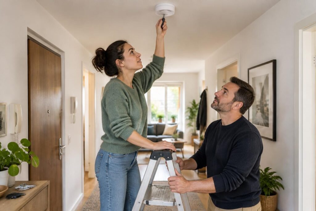 découvrez qui, du propriétaire ou du locataire, doit installer et entretenir le détecteur de fumée, ainsi que les obligations à respecter.